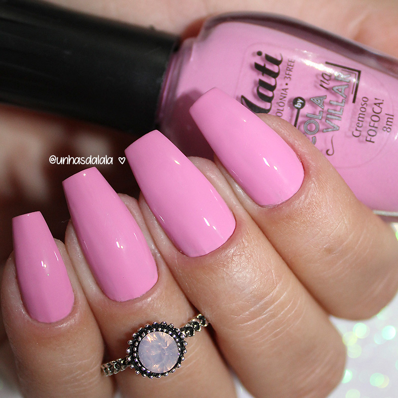 review esmalte nati cola na villar fofoca, nati cosmética, cola na villar, esmalte cola na villar, esmalte nati cosmética, esmalte rosa, rosa, rosa barbie, rosa chiclete, esmalte rosa chiclete, esmalte rosa barbie, coleção esmaltes cola na villar, esmalte nati cosmética fofoca