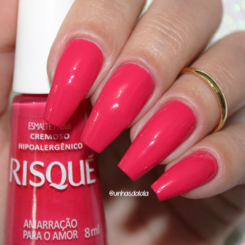 swatch risqué coleção ser pink é power, risqué, coleção risqué ser pink é power, pink, esmalte pink, esmalte rosa, rosa, risqué rosa, risqué pink, ser pink é power, risqué amarração para o amor