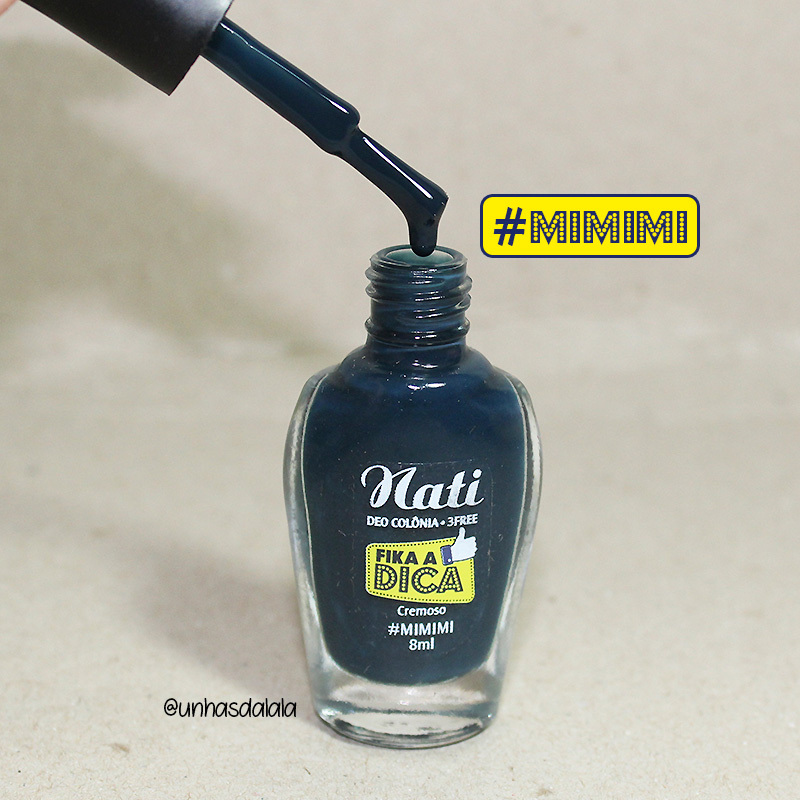 recebidos nati fika a dica, nati cosmética, fika a dica, coleção esmaltes fika a dica, esmalte, esmaltes nati, esmalte escuro, verde escuro