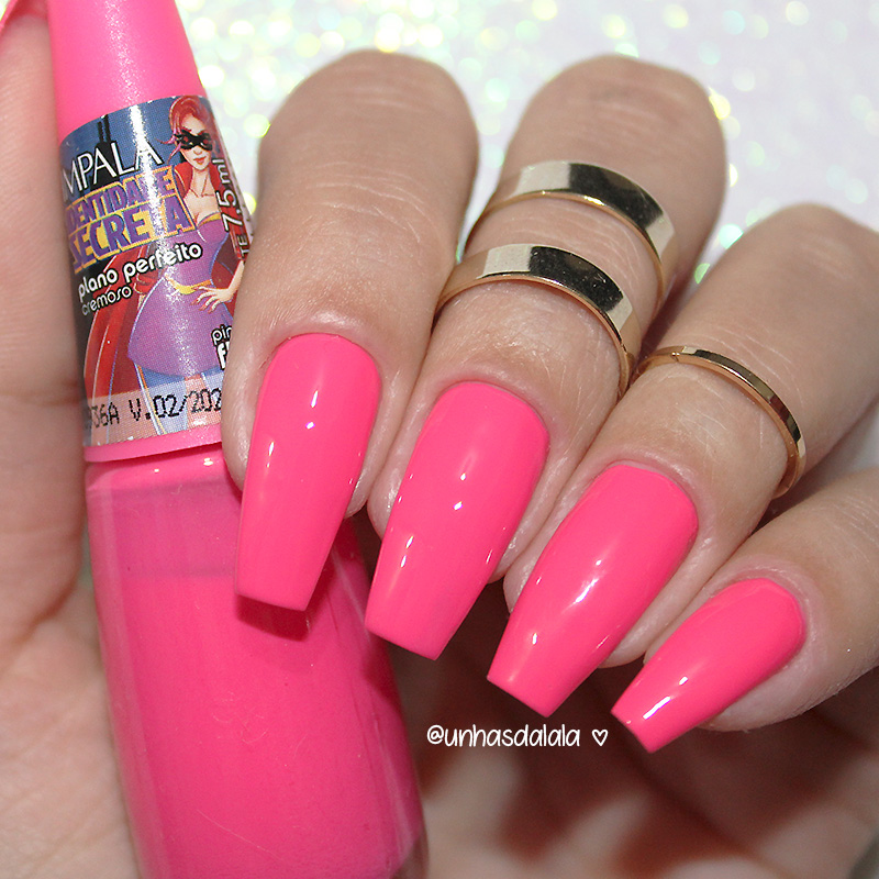 esmalte impala identidade secreta plano perfeito, esmalte pink, esmalte rosa, esmalte impala, impala identidade secreta, esmalte impala plano perfeito
