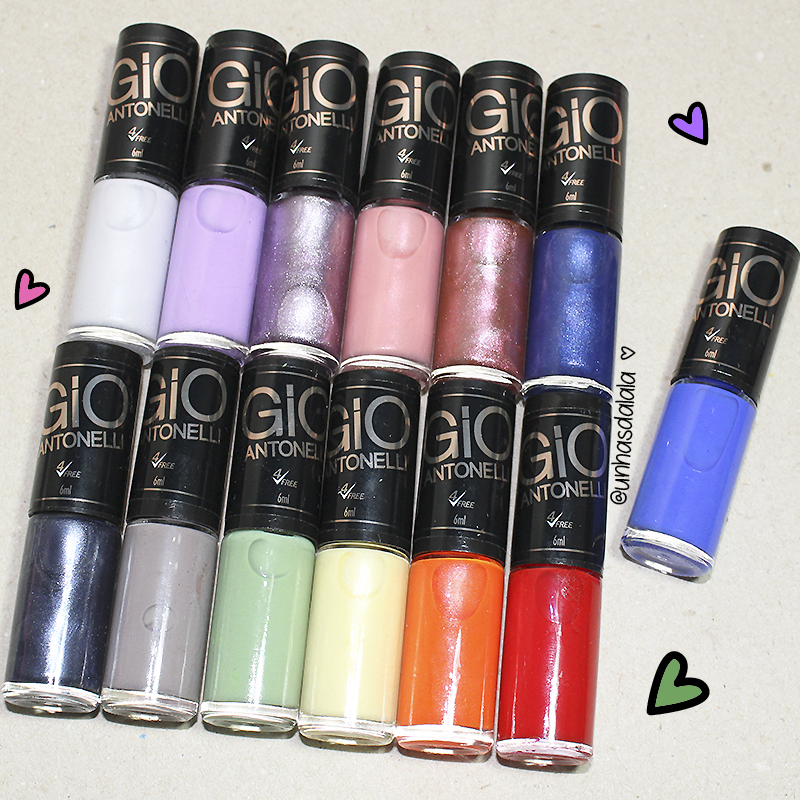 swatch hits gio antonelli, hits gio antonelli, gio antonelli, hits speciallità, gio antonelli 2017, esmaltes gio antonelli, esmalte hits gio antonelli amada, amarelo, esmalte hits gio antonelli exagerada, laranja, esmalte hits gio antonelli acelerada, vermelho, esmalte hits gio antonelli surtada, nude cinza, esmalte hits gio antonelli pilhada, verde, esmalte hits gio antonelli frio na barriga, azul