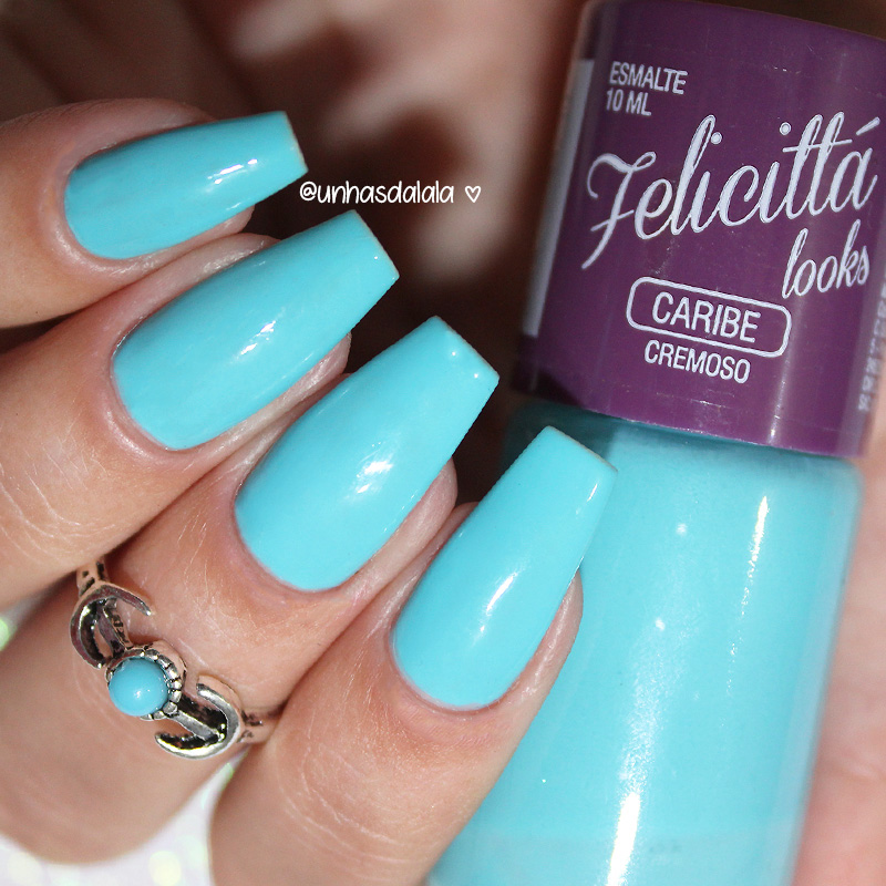 review esmalte felicittá looks caribe