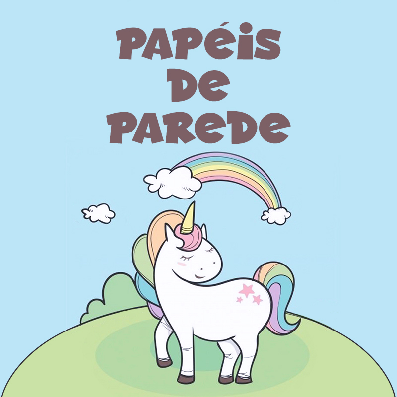 Papel de Parede Unicórnio L04