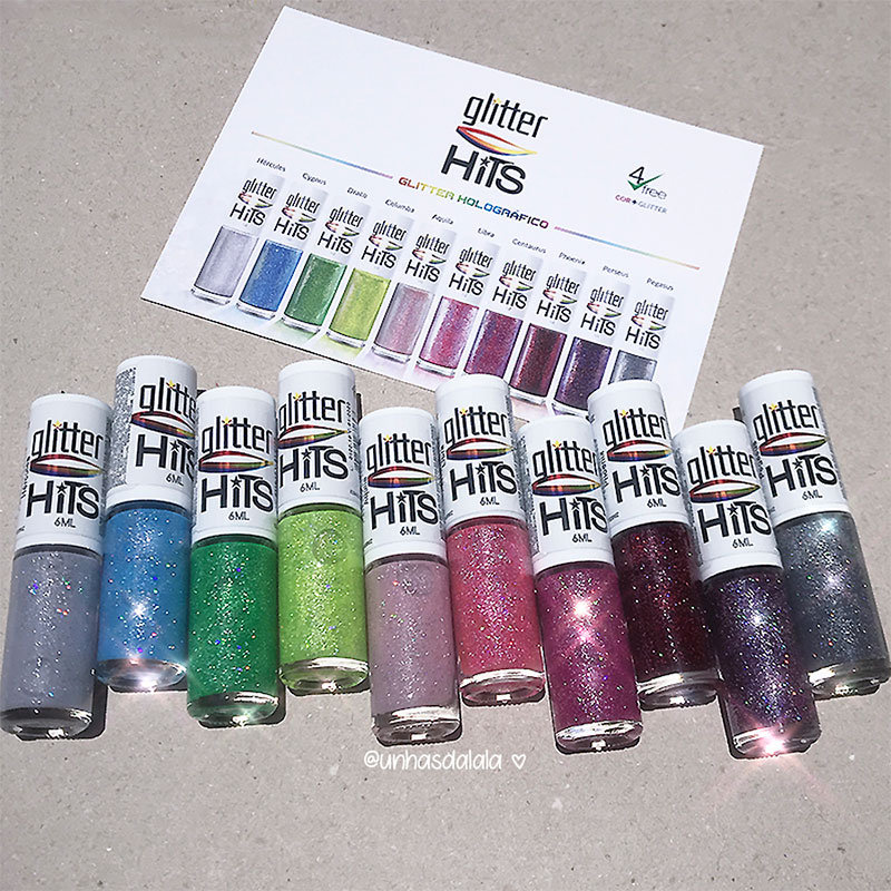 recebidos hits specialità, hits speciallita, esmalte holográfico, glitter hits, holográfico, glitter holográfico, esmalte holográfico, unhas da lalá, recebidos