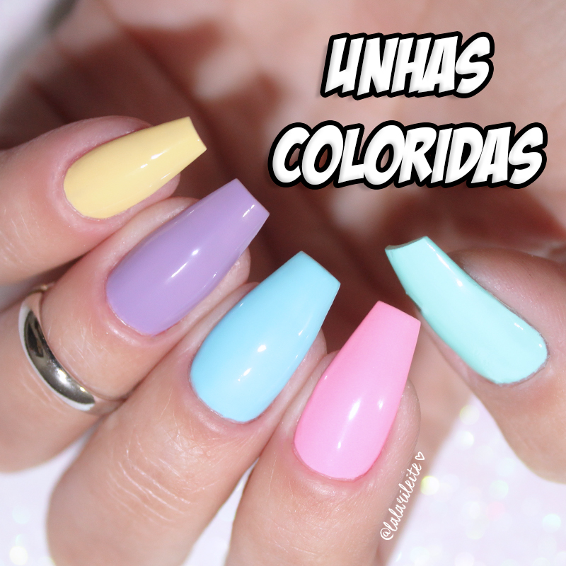 nova tendencia uma unha de cada cor, unhas coloridas 2018, tendencia unhas coloridas, uma unha de cada cor, pintar uma unha de cada cor, unhas cores diferentes, unhas coloridas moda, lalá, lala, unhas da lalá, larissa leite, moda, tendencia, moda unhas, tendencia unhas