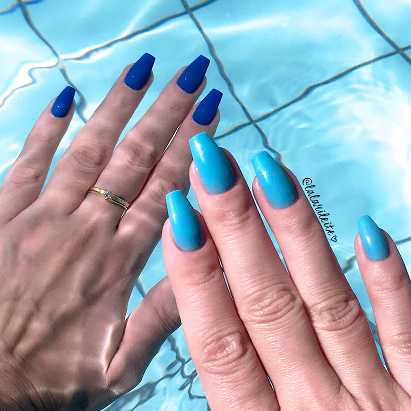 esmalte térmico, esmalte que muda de cor, esmalte azul, azul, esmalte de gel, esmalte em gel, esmalte importado, esmalte gringo, esmalte de gel que muda de cor, newchic, testando, unhas da lala, lala, larissa leite, blog unhas, blog moda, blog