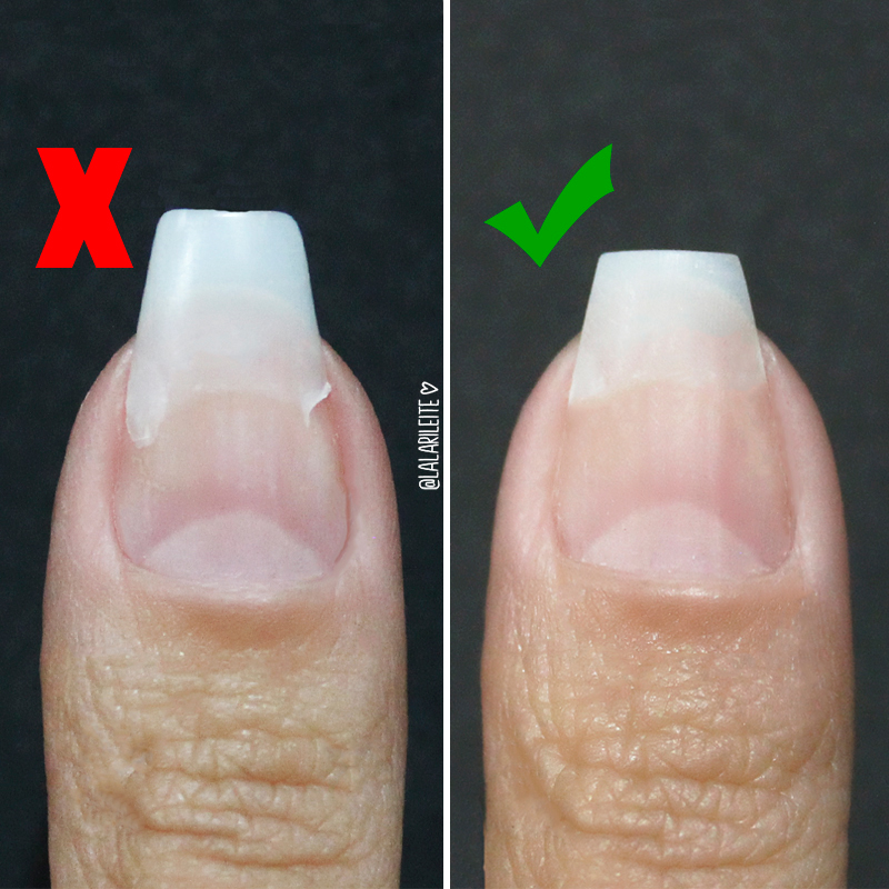 manutenção de unha tips, unha tips, manutenção de unha, alongamento de unha com tips, tips, cuidados unhas, lala, unhas da lala, larissa leite, blog de unhas, blog unhas, unha postiça, passo a passo fácil, tutorial, dicas de unhas, tutorial de unhas