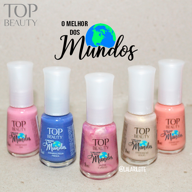 recebidos, recebidos unhas da lala, unhas da lala, larissa leite, blog unhas, blog, esmalte, esmaltes, nail polish, nails, esmalte top beauty o melhor dos mundos, top beauty comer sem culpa, top beauty dinheiro no bolso, top beauty sombra e água fresca, top beauty paz de espirito, smalte laranja coral, esmalte coral, esmalte nude, esmalte rosa cintilante, esmalte azul roxo, esmalte cor de marshmallow, esmalte rosa bebê, coleção o melhor dos mundos