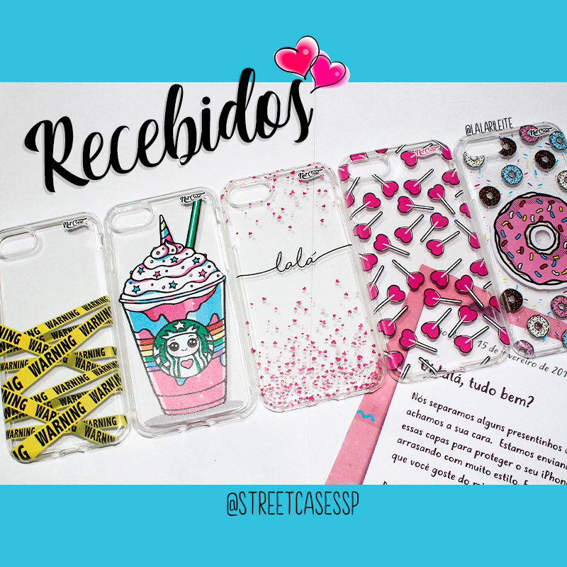 Recebidos Street Case Capinhas Para Celular, recebidos, recebidos street case, street case capinhas, street case são paulo, capinhas para celular, case iphone 7, case iphone, capinha iphone, recebidos unhas da lala, unhas da lala, lala, larissa leite, capinha para celular com nome, capinha para celular pirulitos, capinha para celular starbucks unicórnio, capinha para celular donuts, capinha para celular fofa, cases fofas