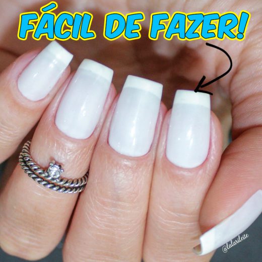 como fazer francesinha, unha francesinha, francesinha perfeita, como fazer francesinha perfeita, unhas francesinha, french nail, french nails, francesinha fácil, unhas da lala, larissa leite, blog da lala, blog unhas da lala, dica francesinha, truque francesinha