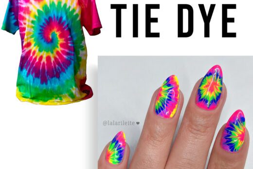 tie dye, unhas tie dye, tie dye nails, trend tie dye, moda tie dye, estilo tie dye, como fazer tie dye, unhas decoradas tie dye, como fazer unhas tie dye, nail art tie dye, nail art, unhas decoradas, tendencia tie dye, unhas 2020, unhas da moda, tendencia unhas, esmalte neon, unhas coloridas, dailus tie dye,