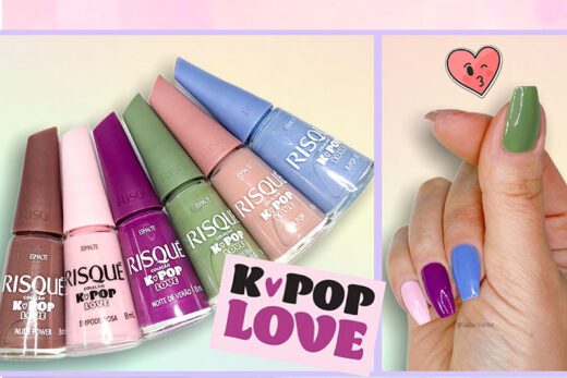 risqué kpop love, esmalte risqué k-pop, esmalte risqué kpop love, kpop, k-pop, k-pop love, kpop love, esmalte kpop, esmaltes k-pop, esmaltes risqué, resenha risqué kpop love, larissa leite, larissa leite unhas