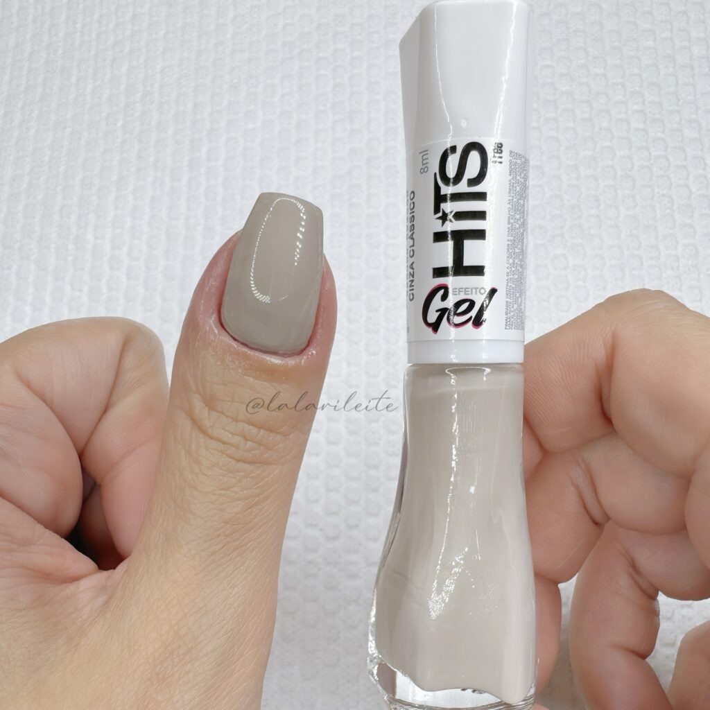 Esmaltes Cremosos Hits 2025 - Cinza Clássico