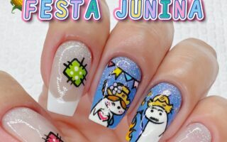 Unhas Festa Junina 2025