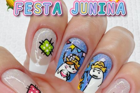Unhas Festa Junina 2025