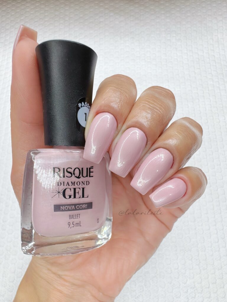 4 Cores Risqué Diamond Gel 2025 - Ballet