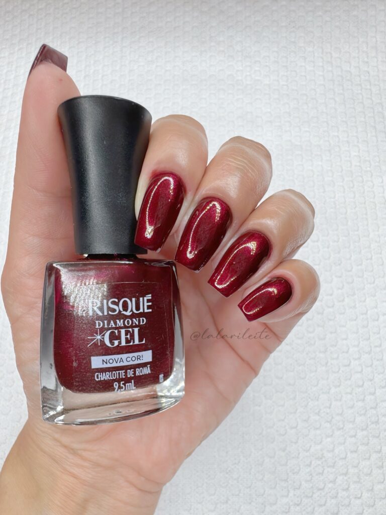 4 Cores Risqué Diamond Gel 2025 - Charlotte de Romã