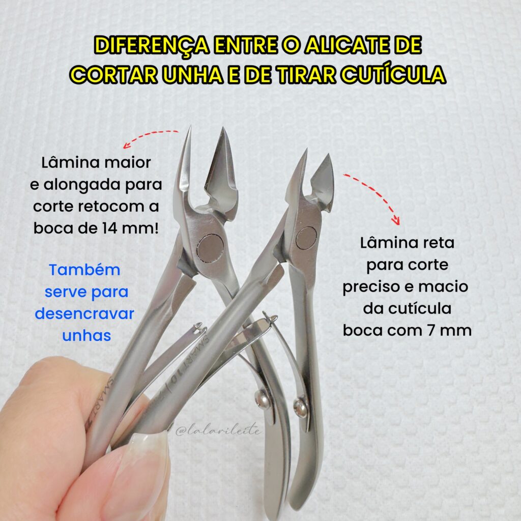 Diferença dos Alicates Staleks