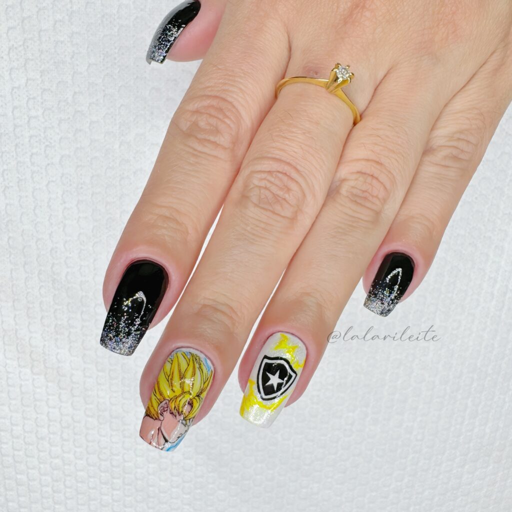 Unhas Botafogo e Dragon Ball 2025