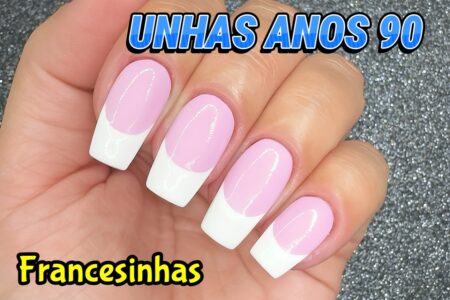 Unhas Francesinhas dos Anos 90 em 2025: Tutorial Nostálgico Passo a Passo