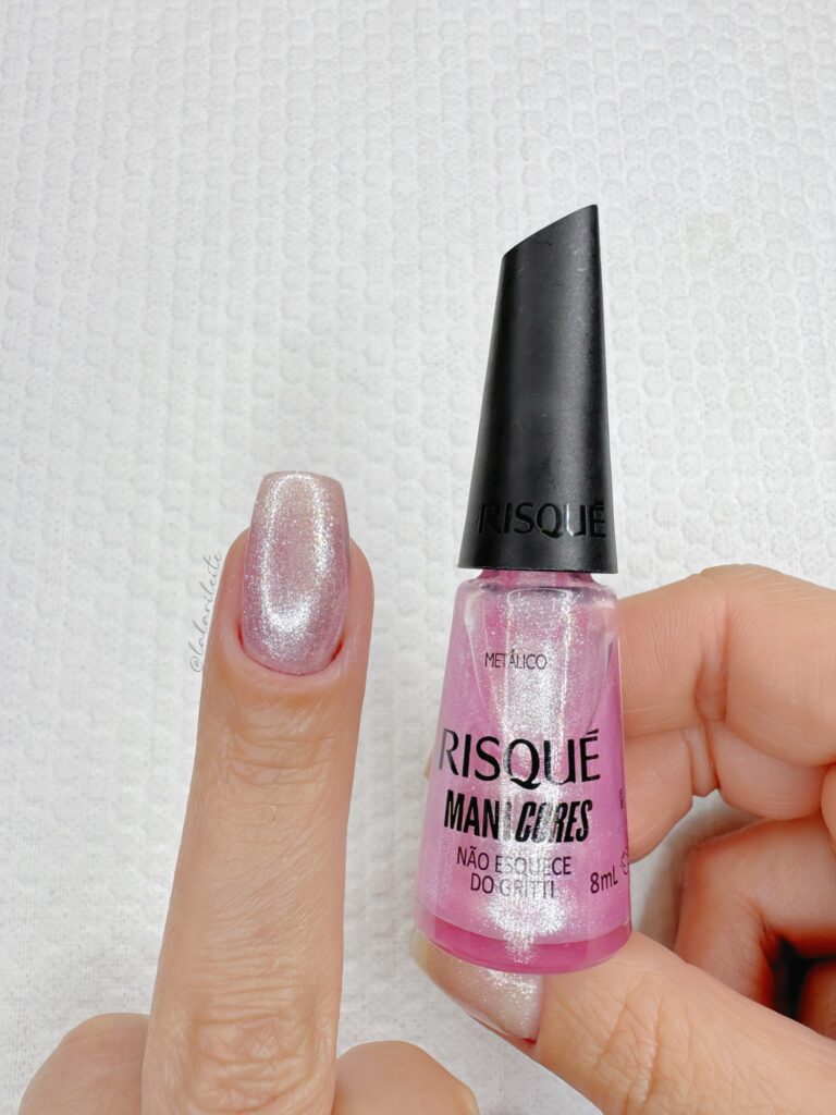 Terceiro Esmalte: Risqué Não Esquece o Griti