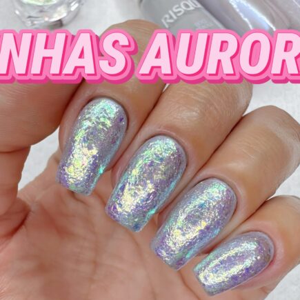 Unhas Aurora Nails 2025: Tutorial com Esmaltes Tradicionais Passo a Passo