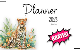 Planner 2026 Grátis para Baixar | Animais Brasileiros em PDF