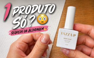 Blindagem nas unhas com apenas uma base gel