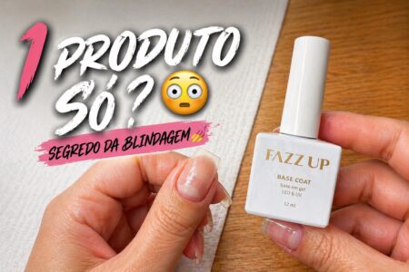 Blindagem nas unhas com apenas uma base gel