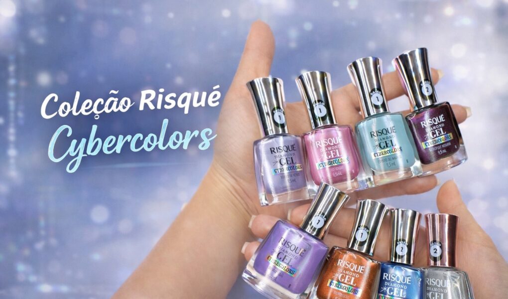 Esmaltes Risqué Cyber Colors: tons metálicos para escolher o seu favorito