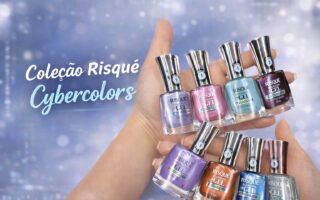 Esmaltes Risqué Cyber Colors: tons metálicos para escolher o seu favorito