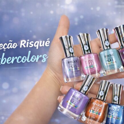 Esmaltes Risqué Cyber Colors: tons metálicos para escolher o seu favorito