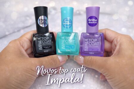 Nova linha de Top Coats da Impala para finalizar a esmaltação com estilo