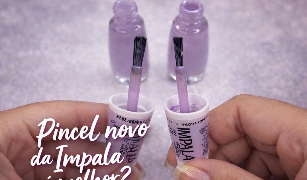Pincel flat da Impala ou pincel antigo: qual vale mais a pena na esmaltação?