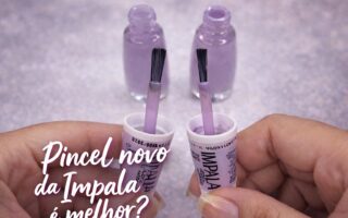 Pincel flat da Impala ou pincel antigo: qual vale mais a pena na esmaltação?