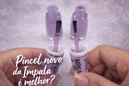 Pincel flat da Impala ou pincel antigo: qual vale mais a pena na esmaltação?
