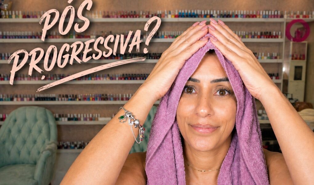 Pós-progressiva: raiz lisinha, cabelo alinhado e finalização natural