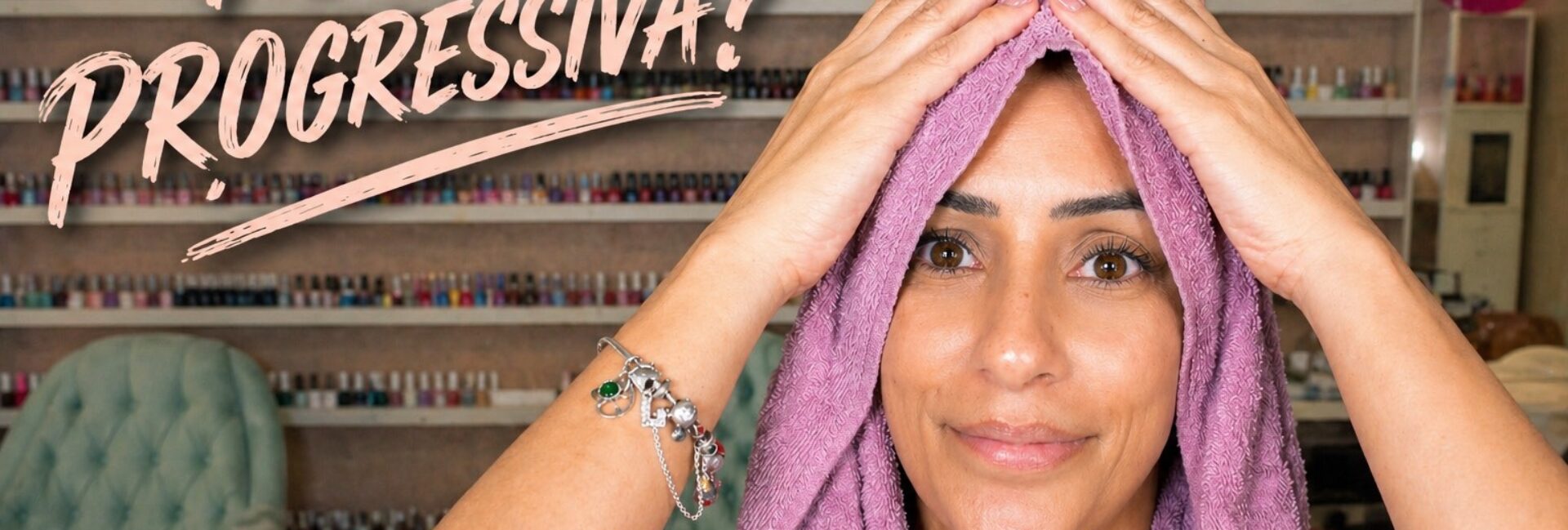 Pós-progressiva: raiz lisinha, cabelo alinhado e finalização natural