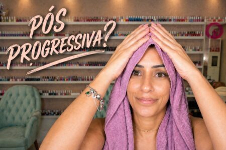Pós-progressiva: raiz lisinha, cabelo alinhado e finalização natural