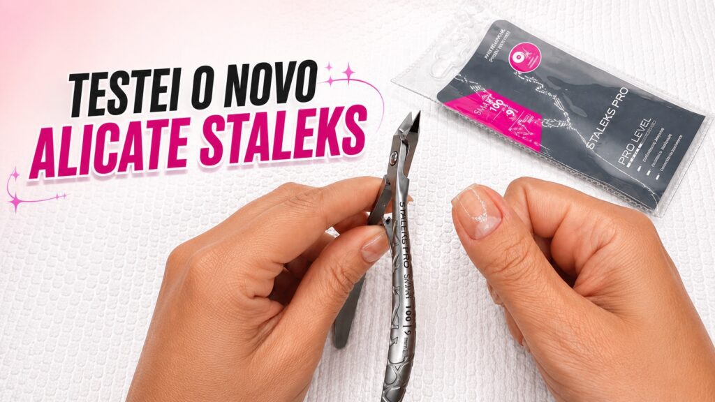 Novo alicate de cutículas Staleks Smart 100: detalhes do modelo e impressão de uso