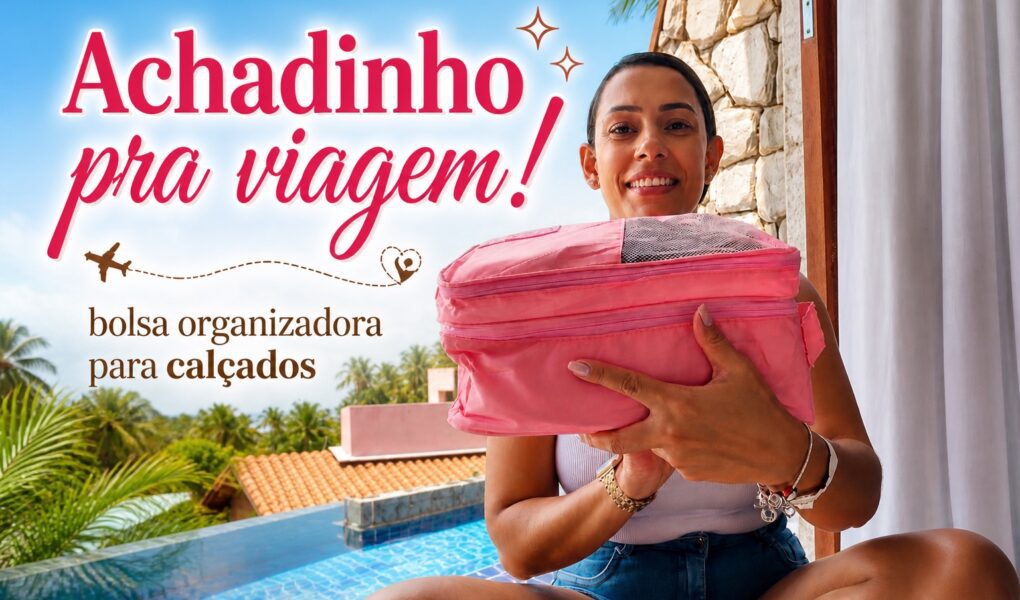 Bolsa organizadora para viagem: como ganhar espaço na mala com praticidade