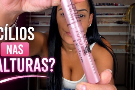 Cílios nas alturas com a máscara Sky High da Maybelline