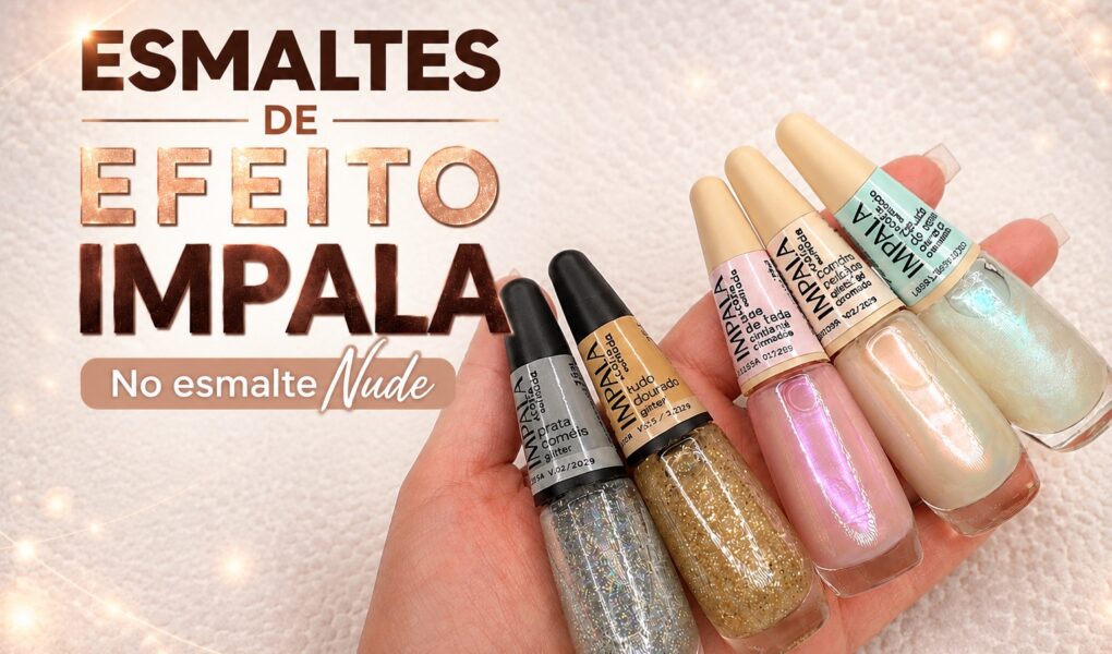 Efeitos da Impala no esmalte nude: teste com a linha A Cor da Moda
