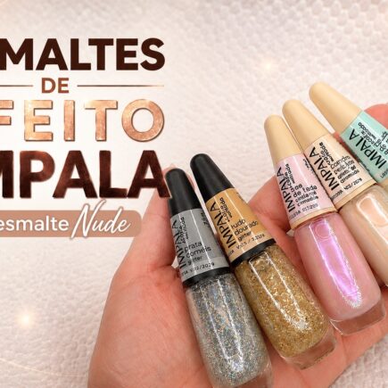 Efeitos da Impala no esmalte nude: teste com a linha A Cor da Moda