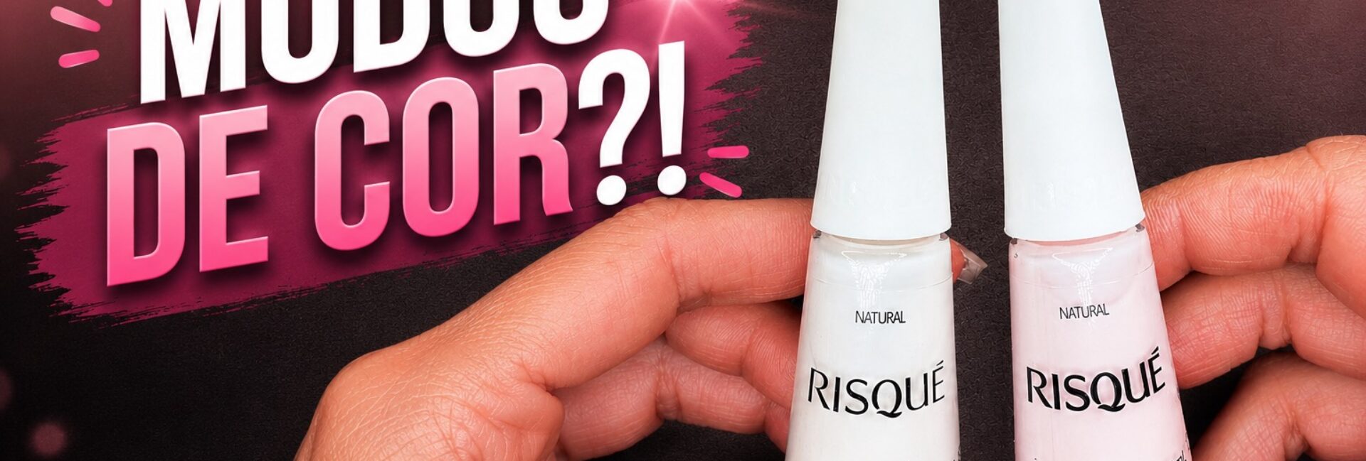 Esmalte que muda de cor: o caso do Risqué Condessa