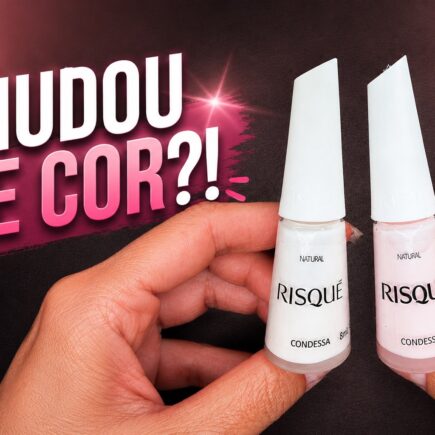 Esmalte que muda de cor: o caso do Risqué Condessa