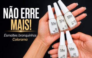 Esmaltes branquinhos da Colorama: como escolher o tom ideal