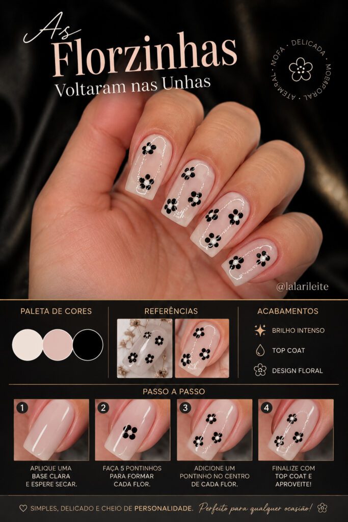 As Florzinhas Voltaram nas Unhas