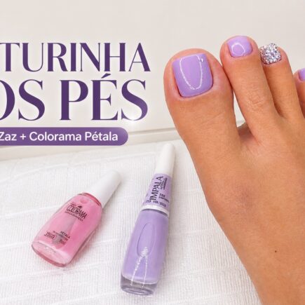 Misturinha de Impala Zaz com Colorama Pétala nos pés