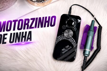 Motorzinho de unha recarregável: uma opção leve, potente e silenciosa